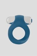 Anello Fallico Vibrante Infinity Single Blu